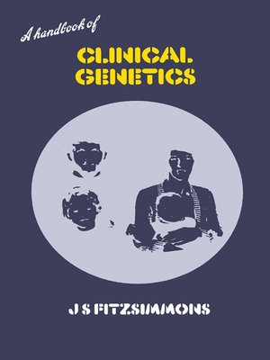 cover image of A Handbook of Clinical Genetics